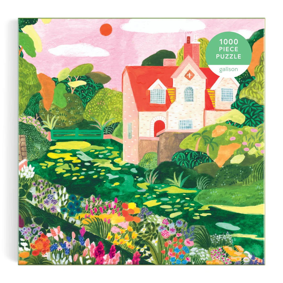 Blooming Meadow 1000 Piece Puzzle - The Preppy Bunny