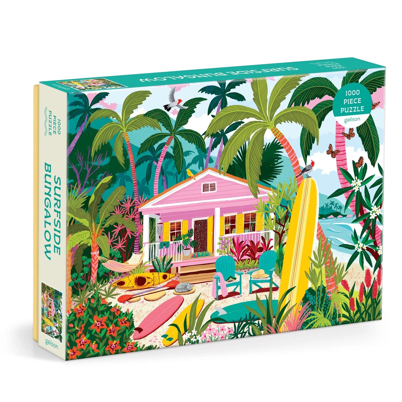 Surfside Bungalow 1000 Piece Puzzle - The Preppy Bunny