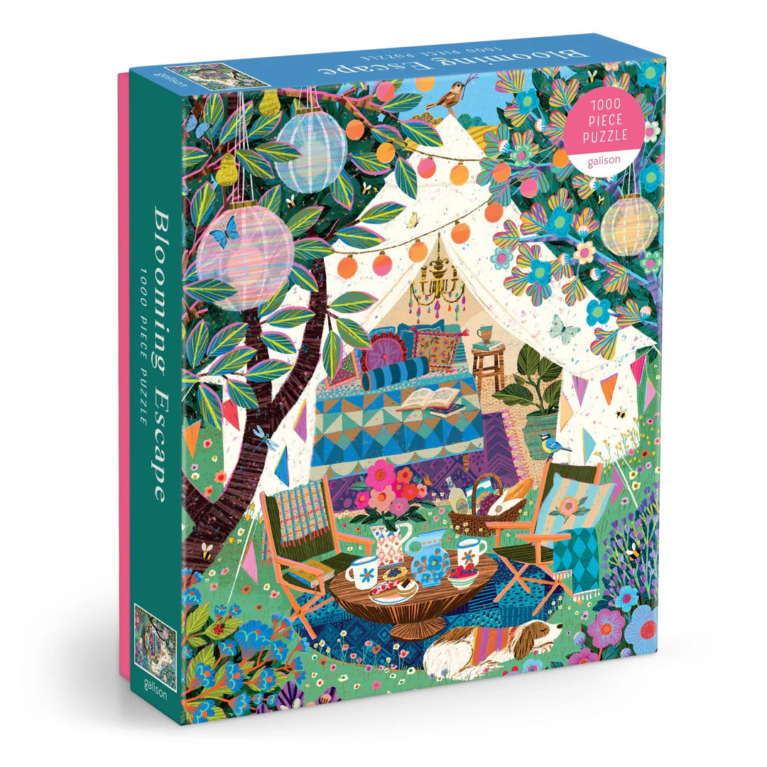 Victoria Ball Blooming Escape 1000 Piece Puzzle - The Preppy Bunny