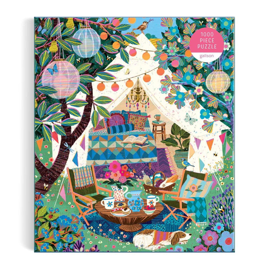 Victoria Ball Blooming Escape 1000 Piece Puzzle - The Preppy Bunny