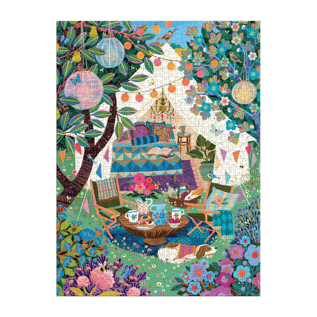 Victoria Ball Blooming Escape 1000 Piece Puzzle - The Preppy Bunny