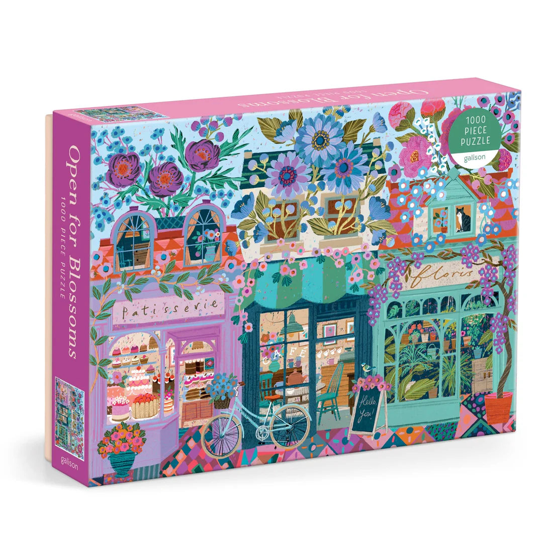 Victoria Ball Open For Blossoms 1000 Piece Puzzle - The Preppy Bunny