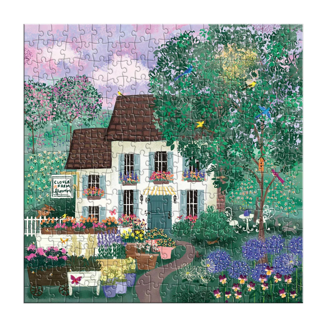 Joy Laforme Garden Path 300 Piece Puzzle - The Preppy Bunny