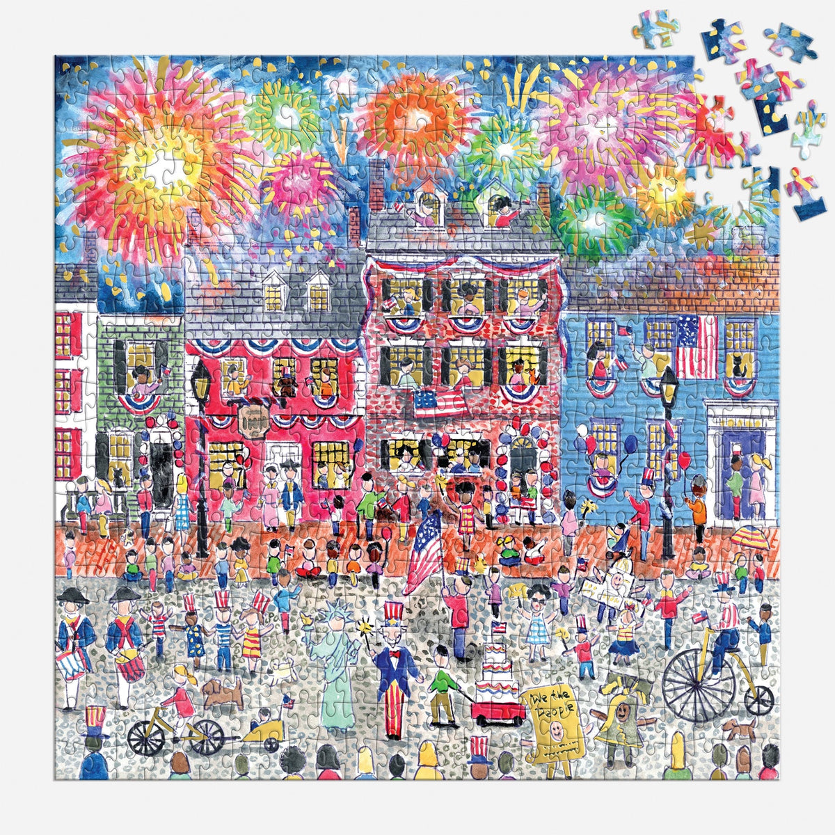 Michael Storrings Celebrate The USA 500 Piece Foil Puzzle - The Preppy Bunny