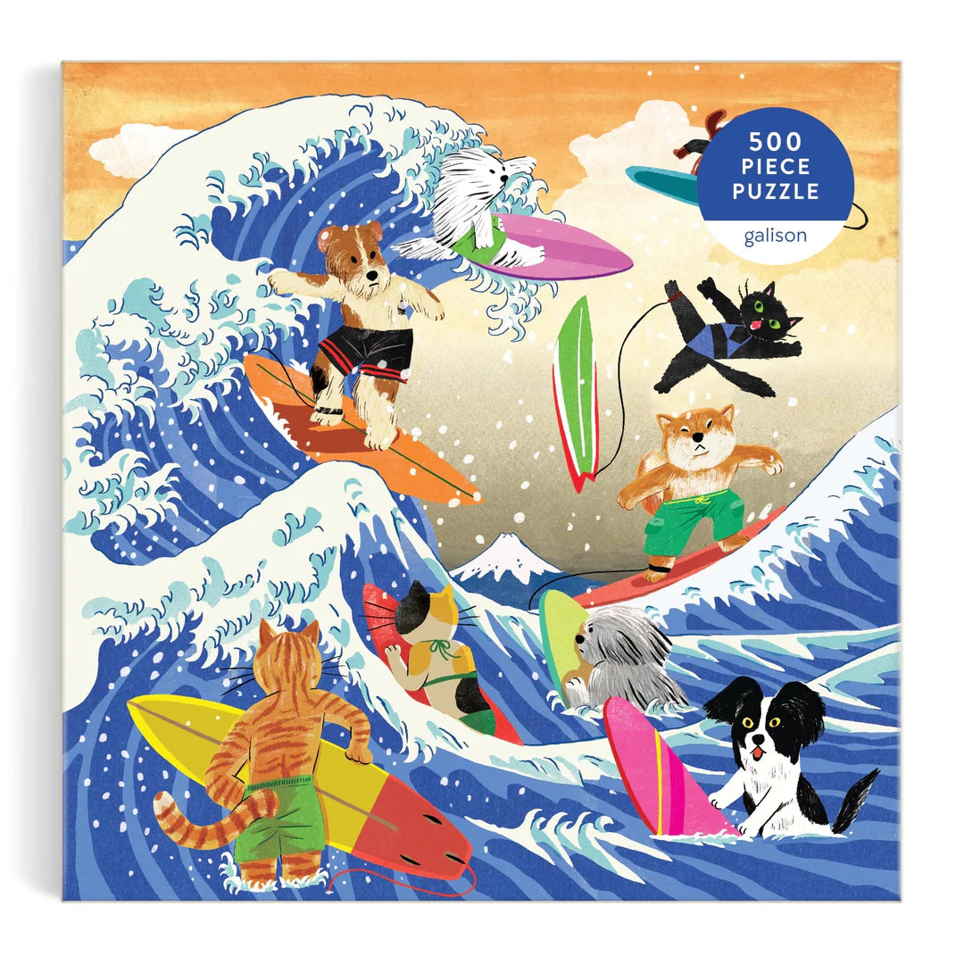 The Great Surf 500 Piece Puzzle - The Preppy Bunny