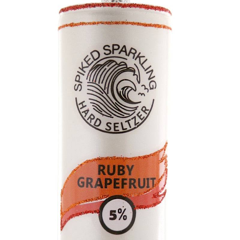 Spiked Seltzer Ornament - Ruby Grapefruit - The Preppy Bunny