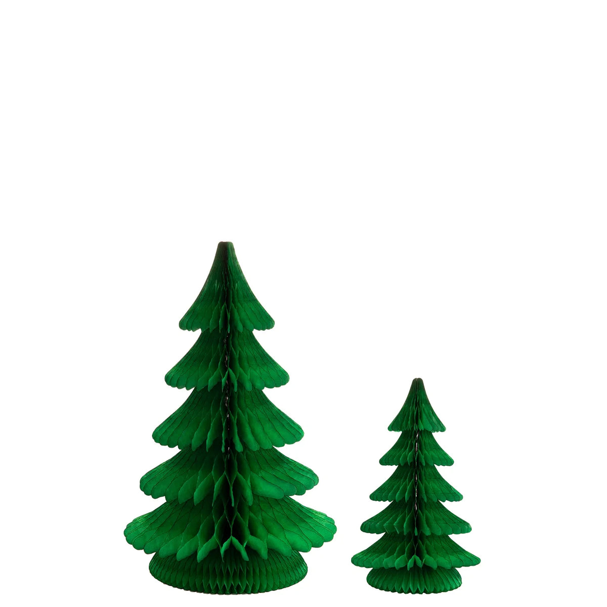 Honeycomb Large and Medium Trees - set of 2