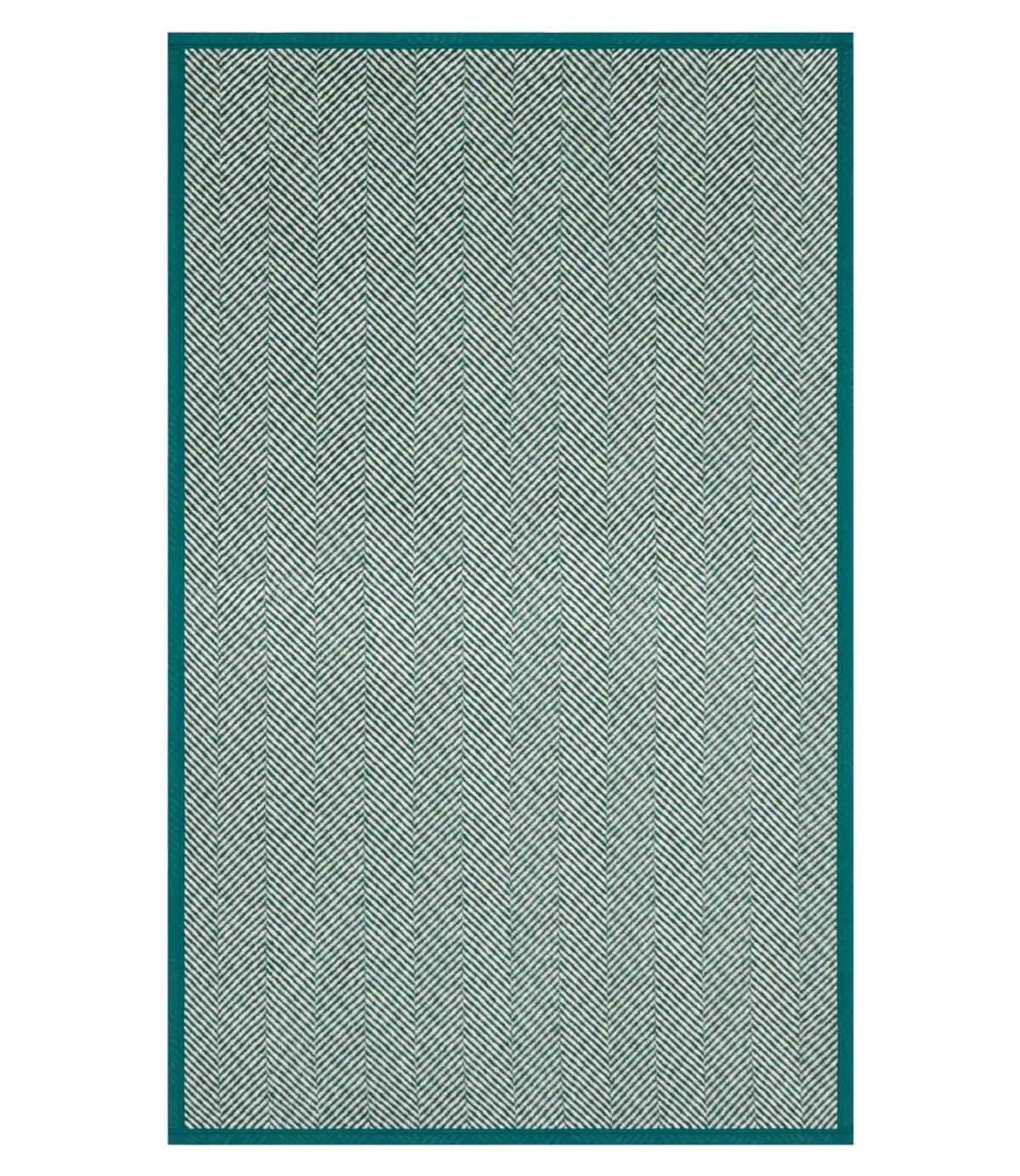 Harborview Herringbone Evergreen Blanket by ChappyWrap - The Preppy Bunny