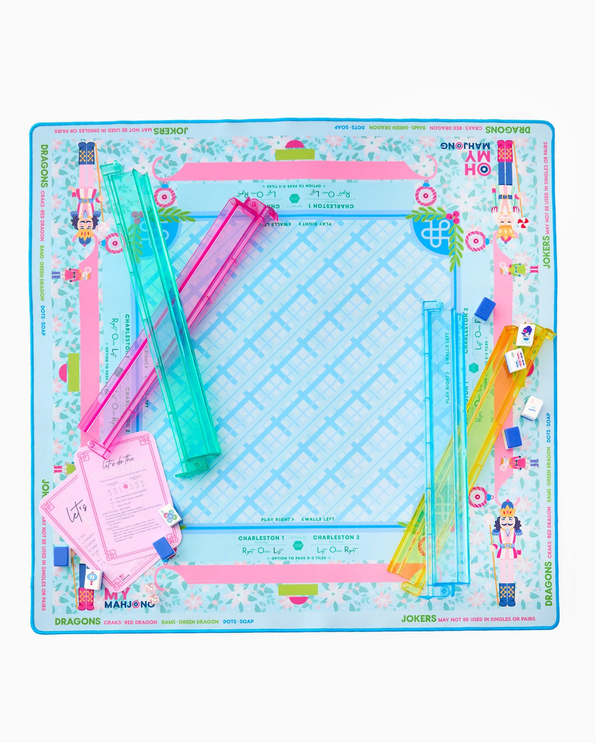 Sugarplum Mahjong Mat - The Preppy Bunny