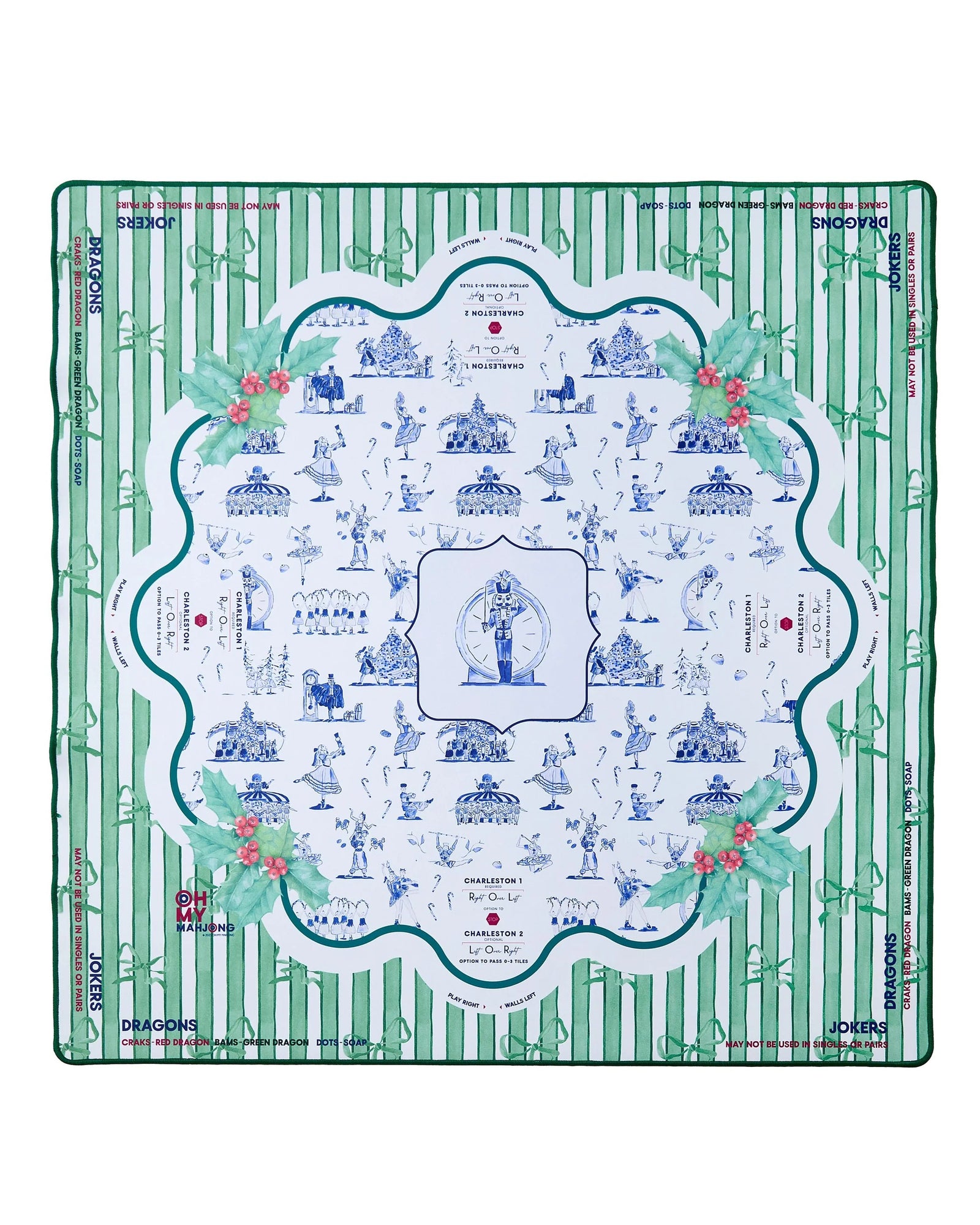 Twilight Waltz Mahjong Mat - The Preppy Bunny