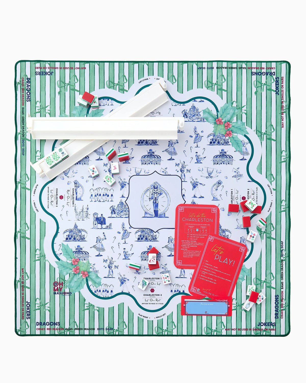 Twilight Waltz Mahjong Mat - The Preppy Bunny