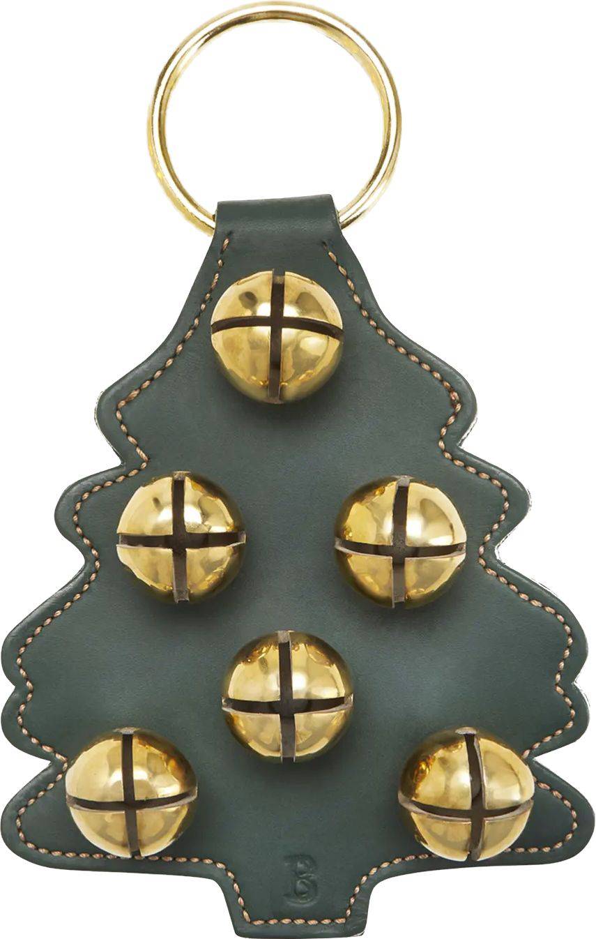 Seven Brass Bell Christmas Tree - The Preppy Bunny