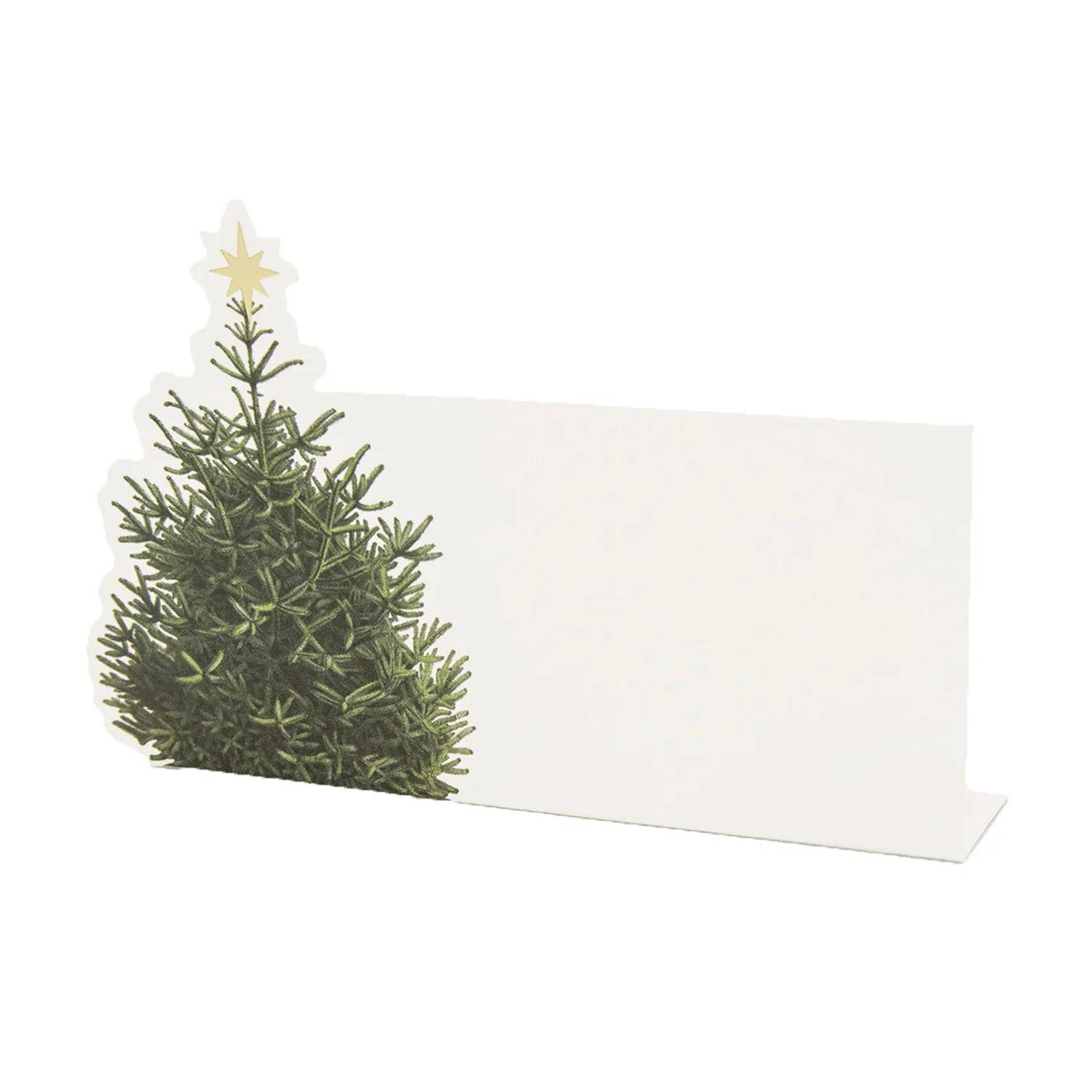 Christmas Tree Placecards - The Preppy Bunny