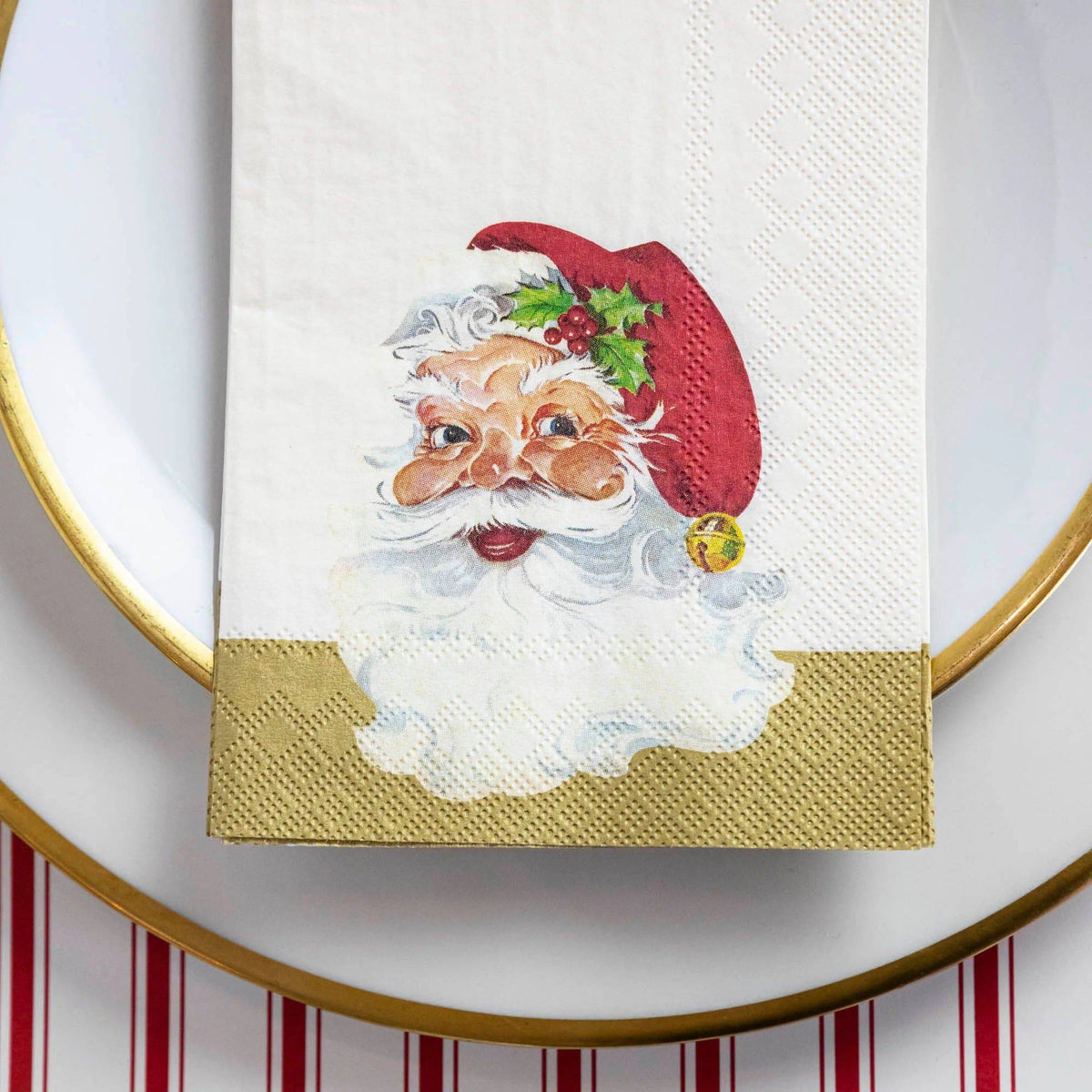 Santa Napkins - 2 sizes available - The Preppy Bunny