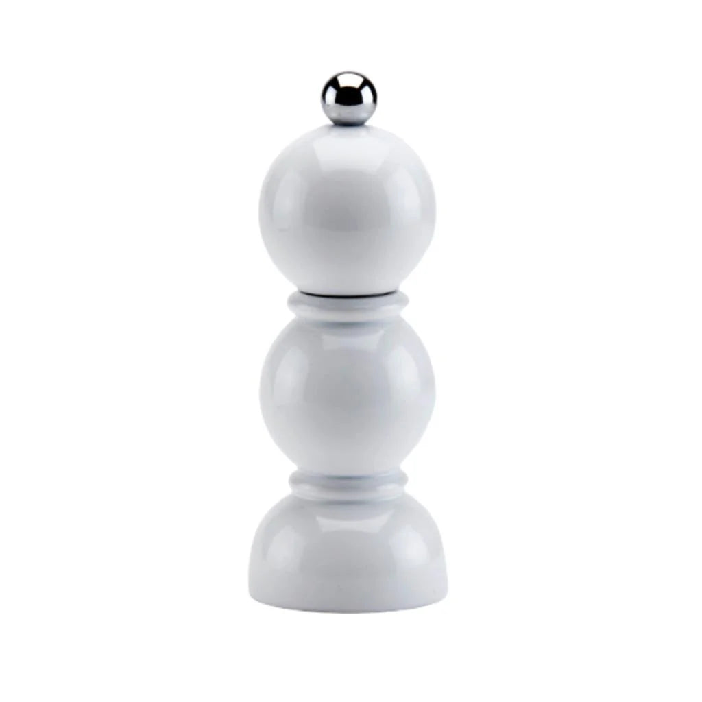 White Mini Bob Salt or Pepper Mill - The Preppy Bunny