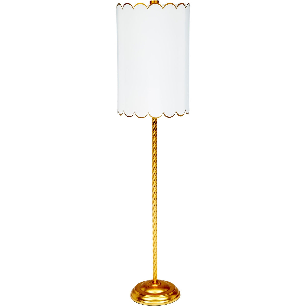 Alys Scallop Buffet Lamp - The Preppy Bunny