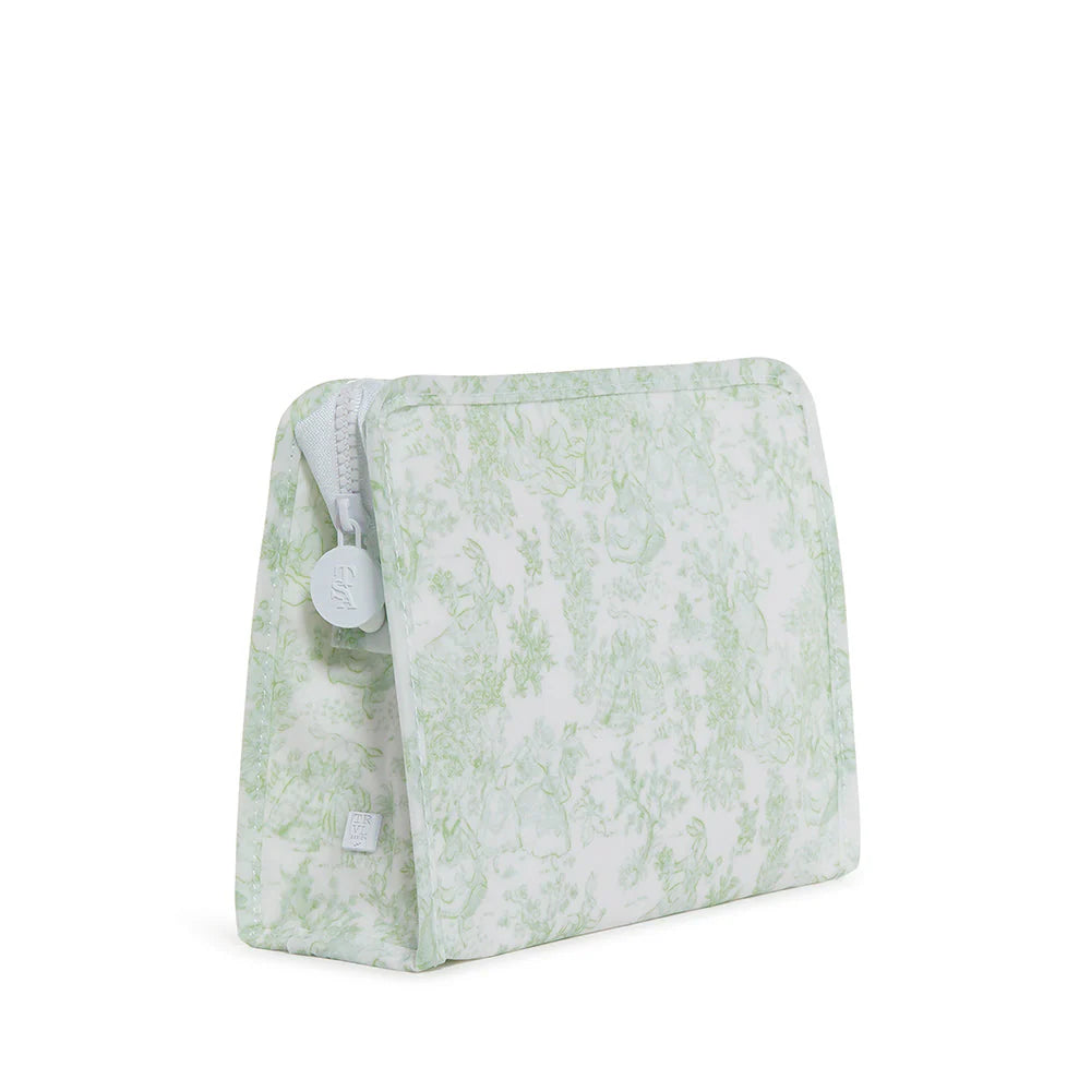 Bunny Toile Green Roadie Pouch - 2 sizes available