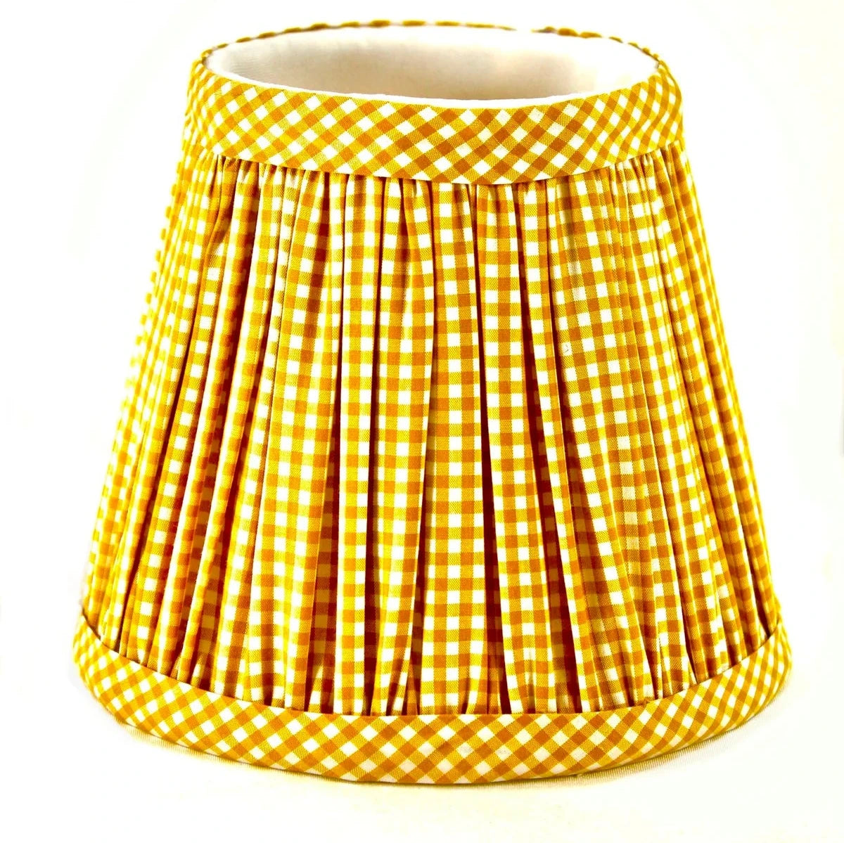 Golden Check Lampshade by Maison Maison Design x Zafferano