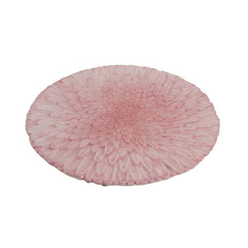 Pink Daisy Plate 12&quot; D - The Preppy Bunny