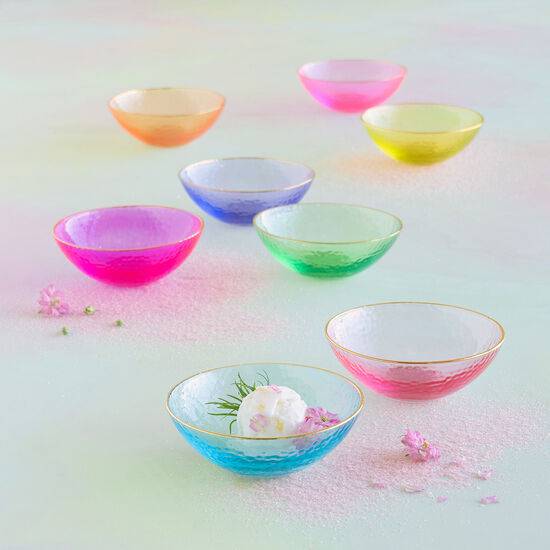 Rainbow Dessert Bowl - 8 colors available - The Preppy Bunny