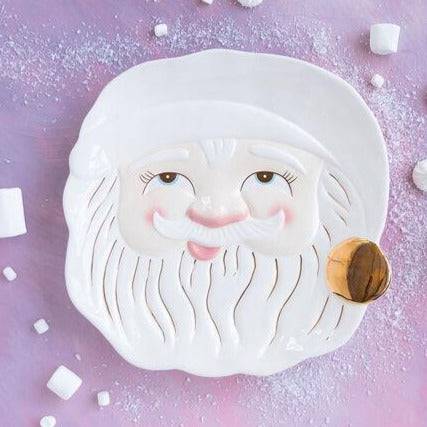 Papa Noel Ceramic Platter - The Preppy Bunny