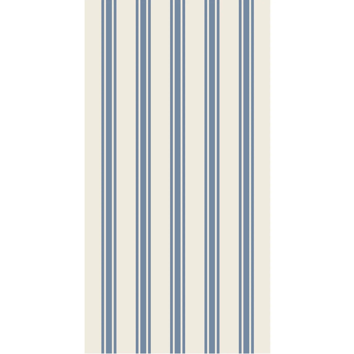 Cornflower Blue Linen Stripe Guest Napkins - The Preppy Bunny