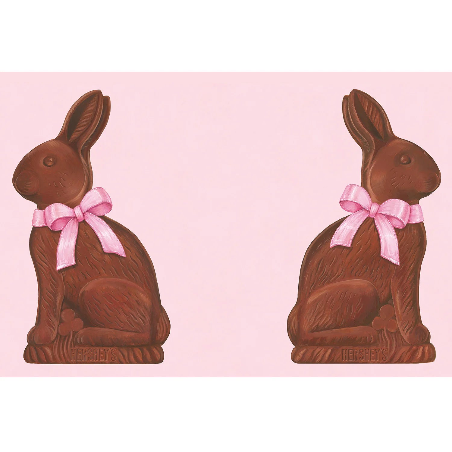 Hershey's Chocolate Bunnies Placemats - The Preppy Bunny