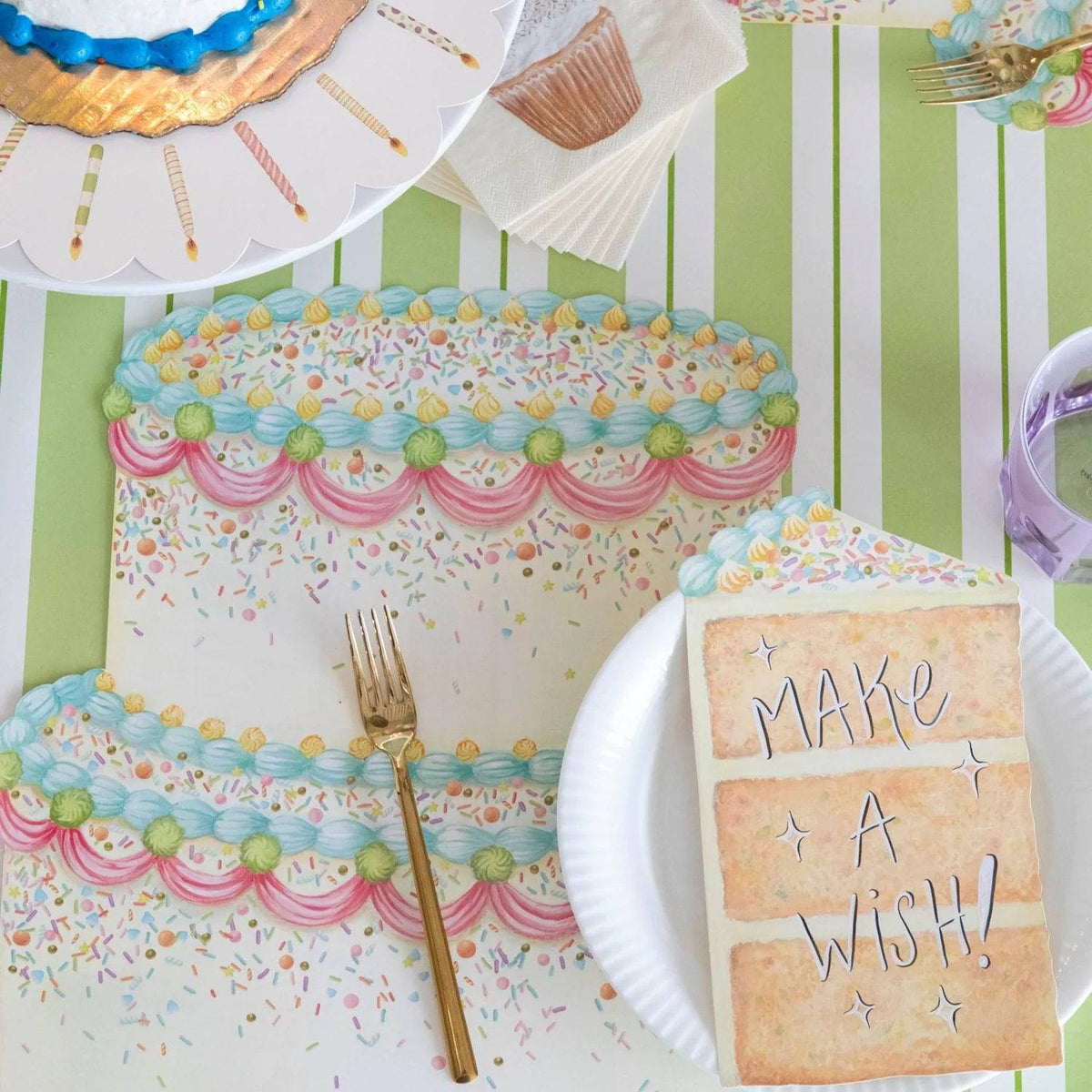 Die-Cut Birthday Placemats - The Preppy Bunny