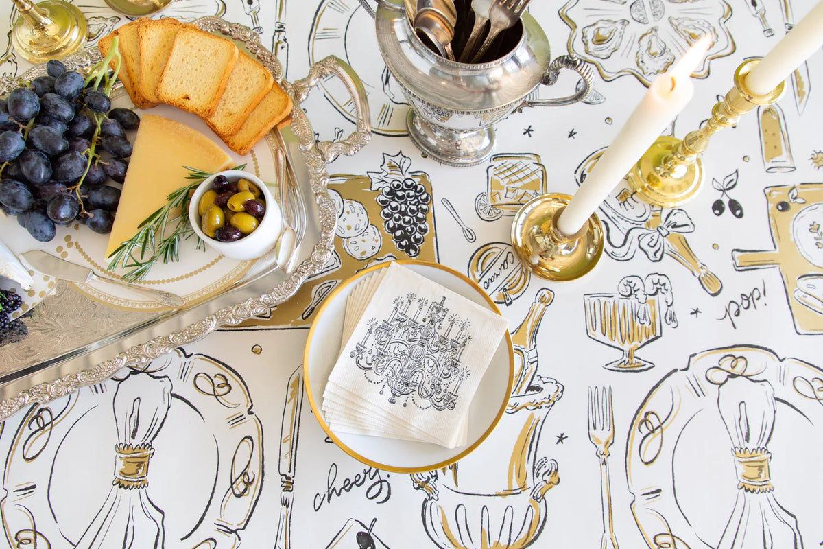 Cocktail Party Table Runner - The Preppy Bunny