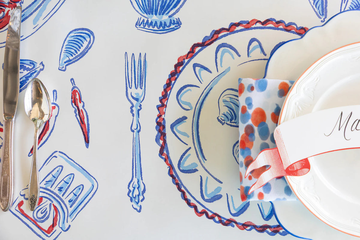 Seaside Party Table Runner - The Preppy Bunny