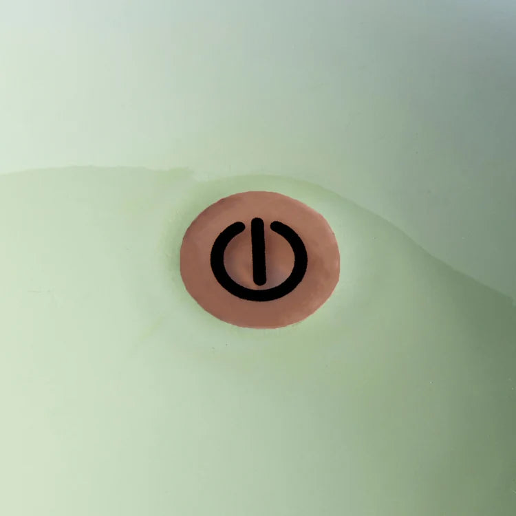 Sage Lacquer Rechargeable Bobbin LED Lamp - The Preppy Bunny