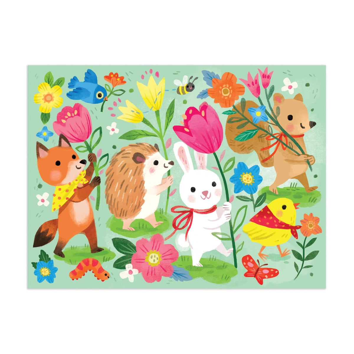 Springtime Parade Puzzle to Go - The Preppy Bunny