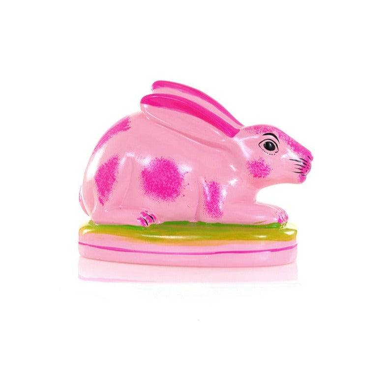 Staffordshire Hare in Pink - The Preppy Bunny