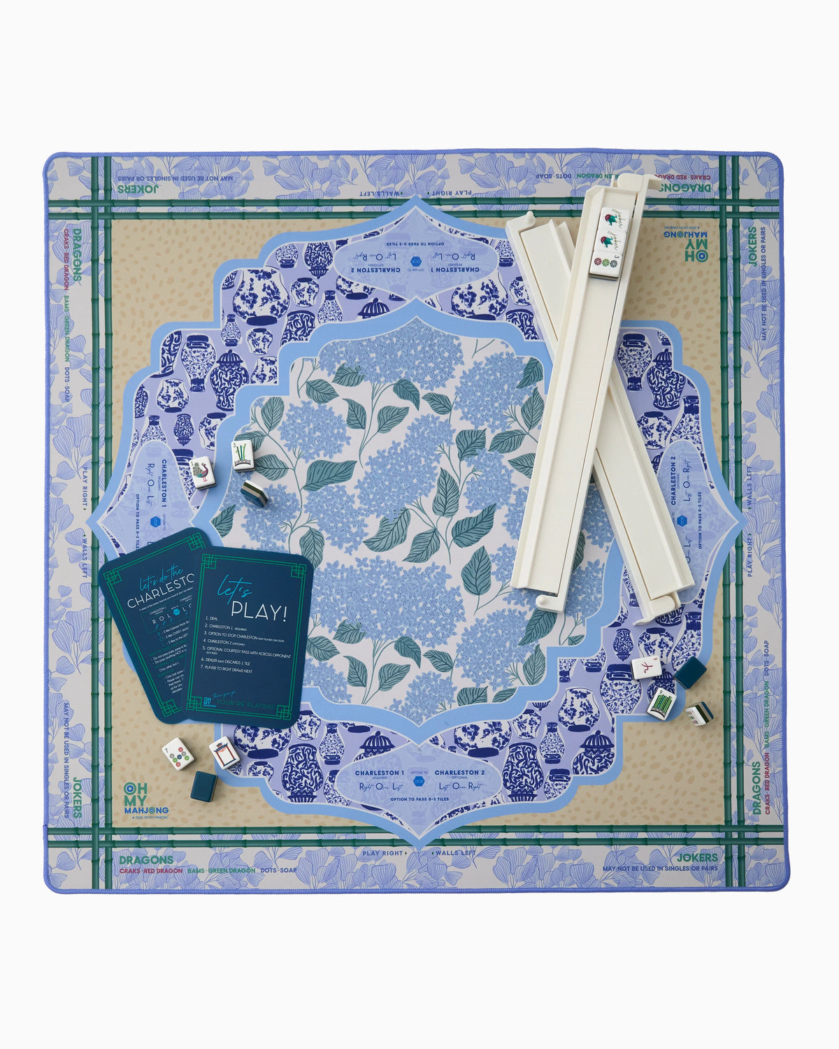 Luna Mahjong Mat - The Preppy Bunny