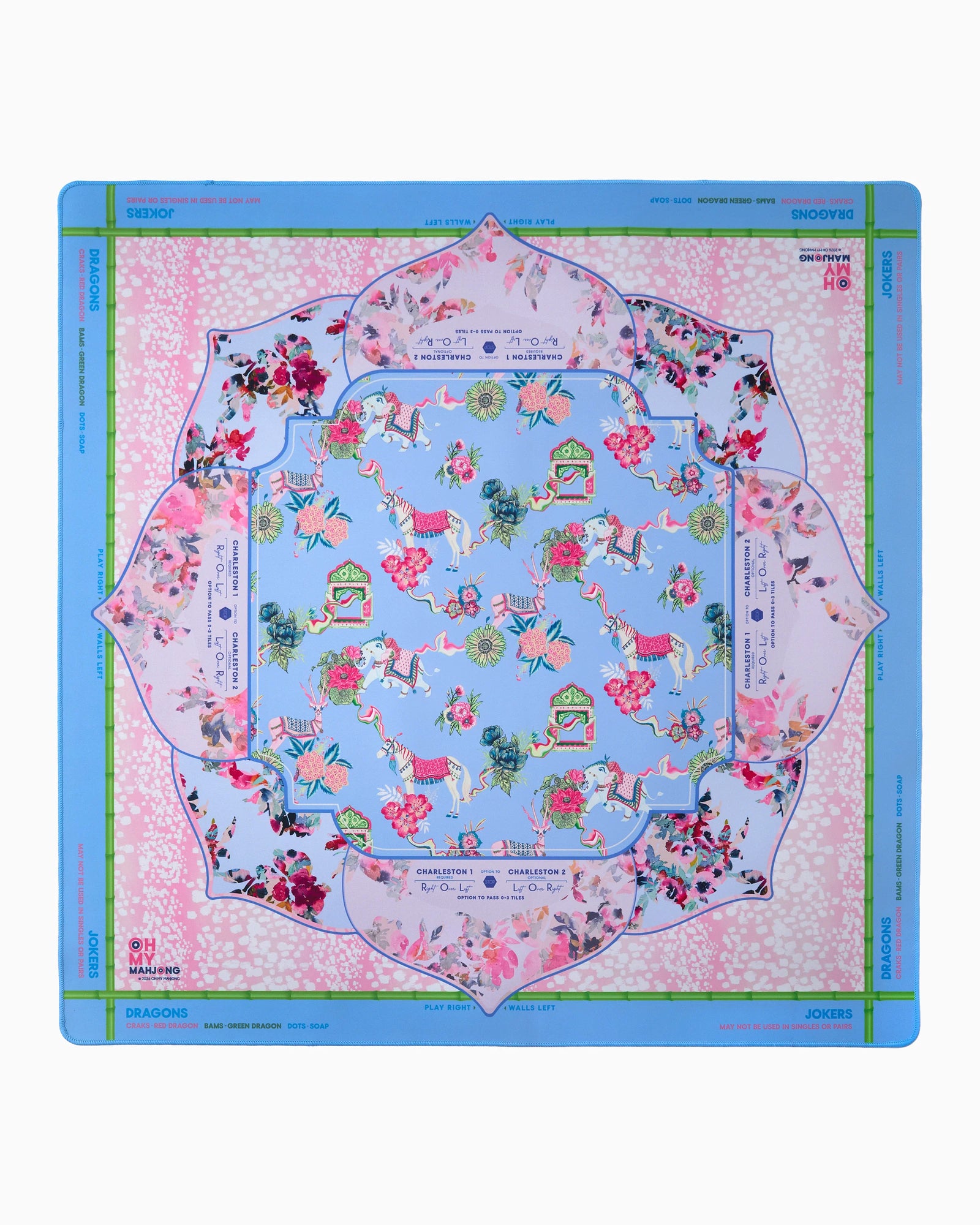 Vivara Mahjong Mat - The Preppy Bunny