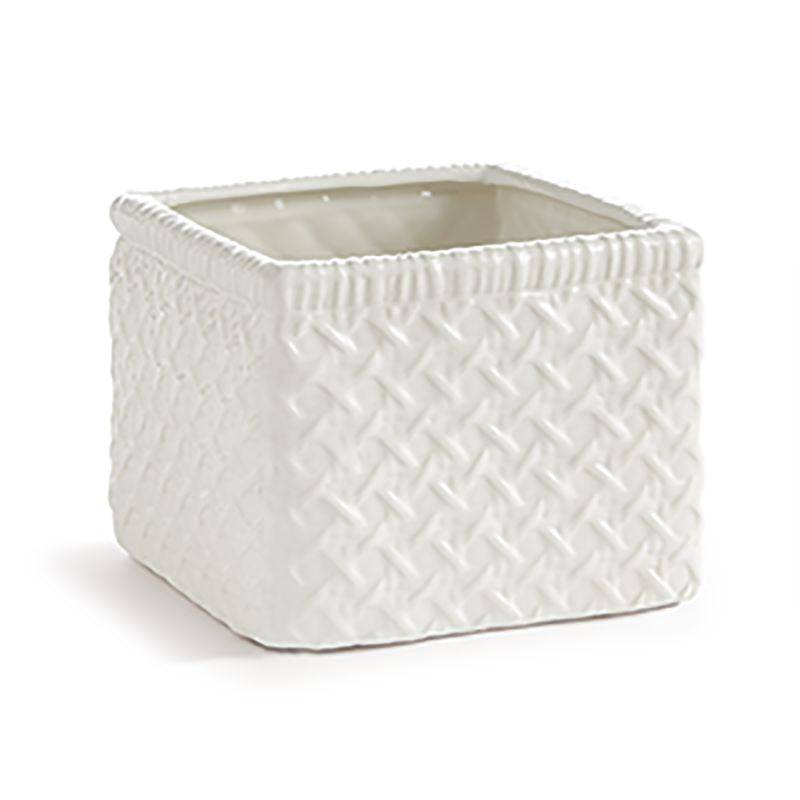 Lola Square Cachepot - Large - The Preppy Bunny