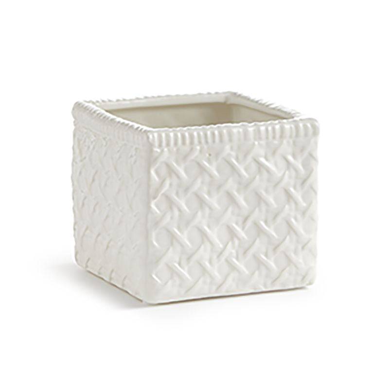 Lola Square Cachepot - Small - The Preppy Bunny