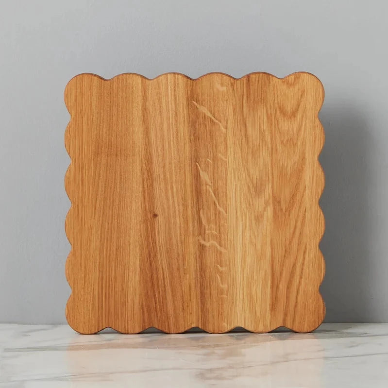 Square Scalloped Cutting Board - The Preppy Bunny