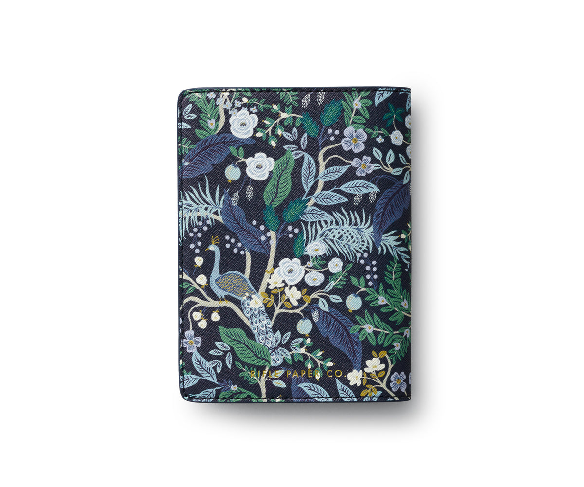 Peacock Passport Holder - The Preppy Bunny