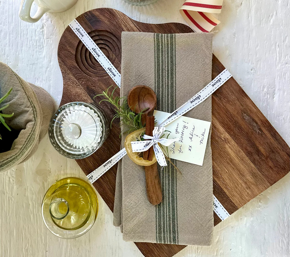 Dutch Dipping Board with Scoop - The Preppy Bunny