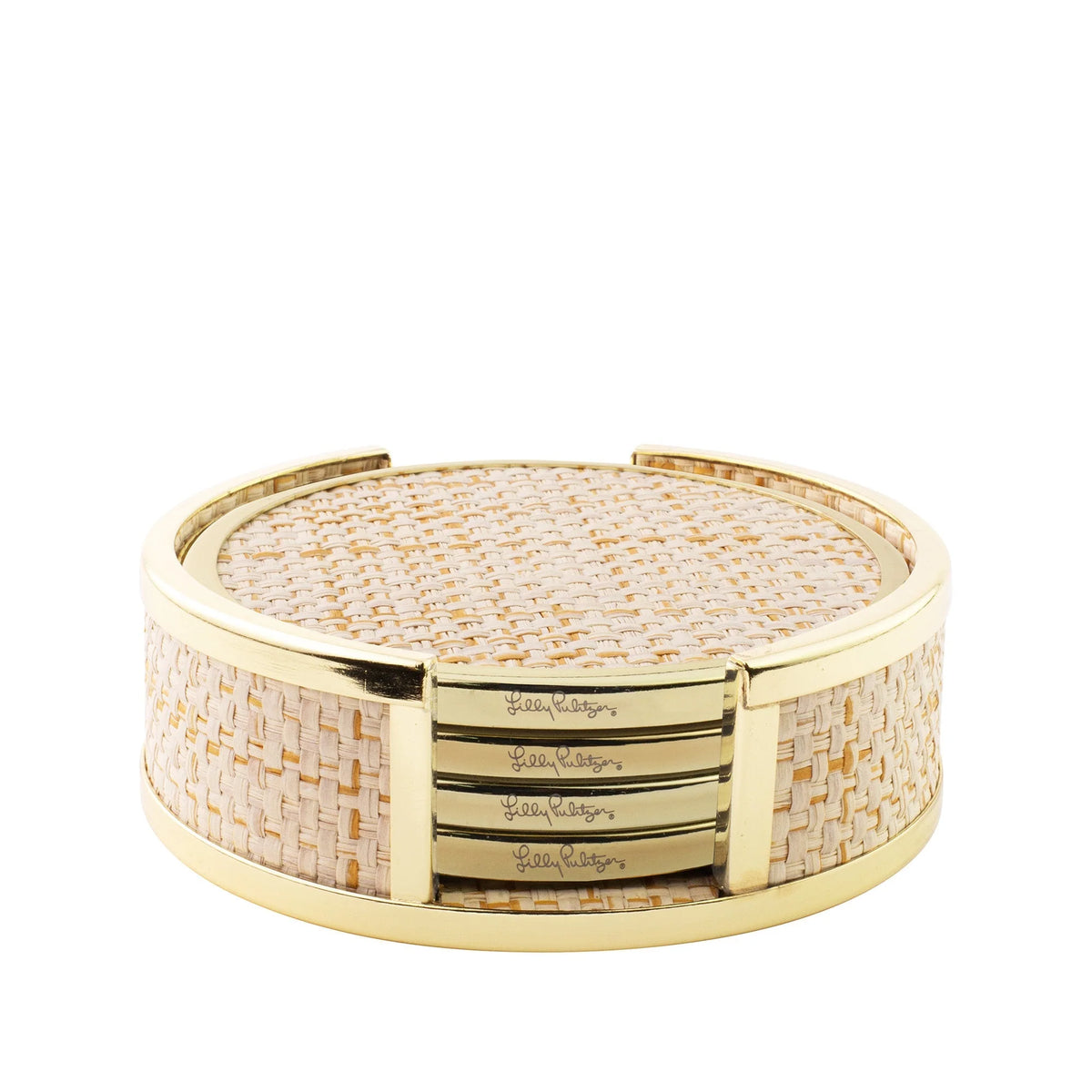 Raffia Coaster Set - The Preppy Bunny
