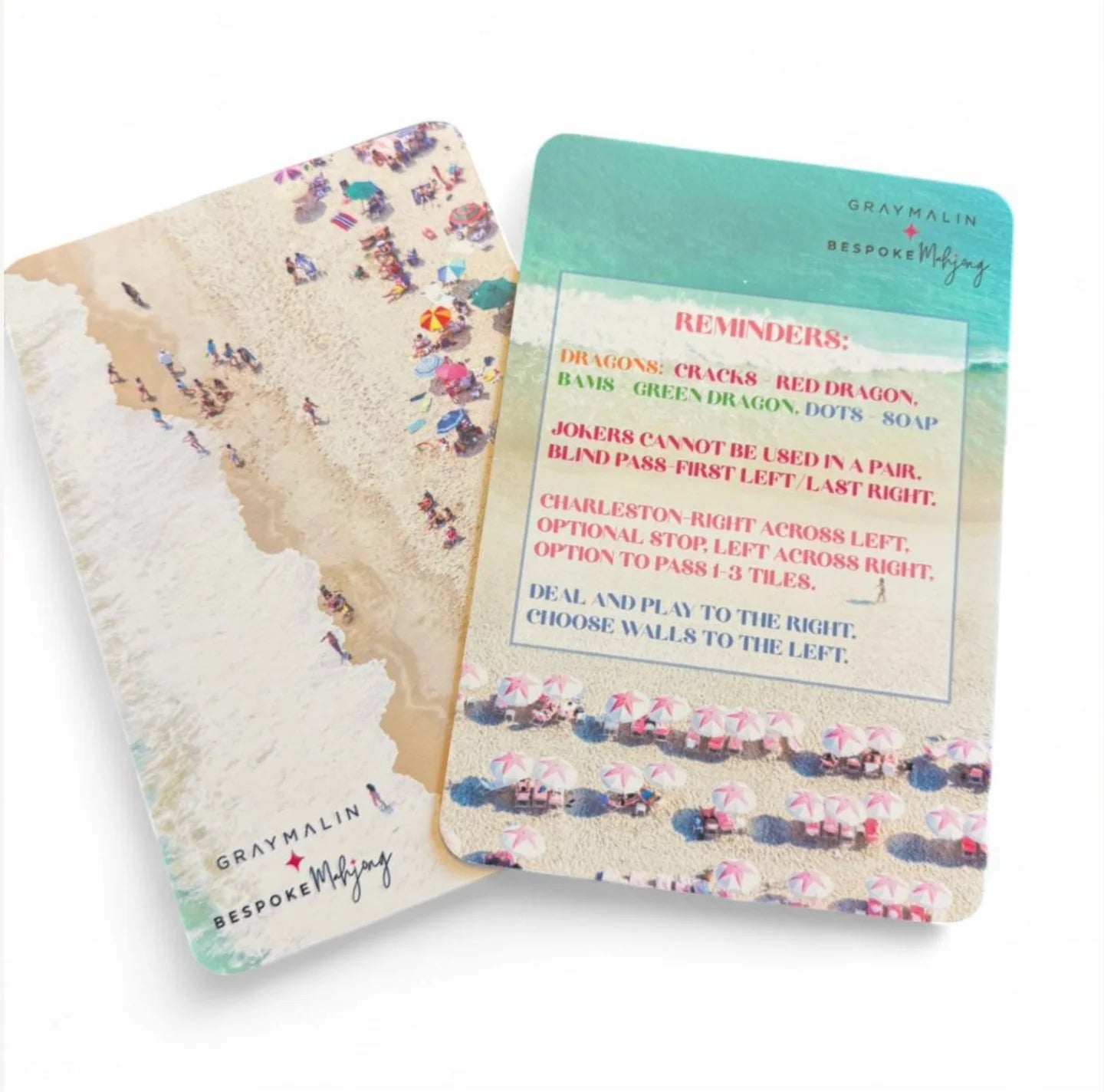Bespoke X Gray Malin Beach Club Tile Shufflers - The Preppy Bunny
