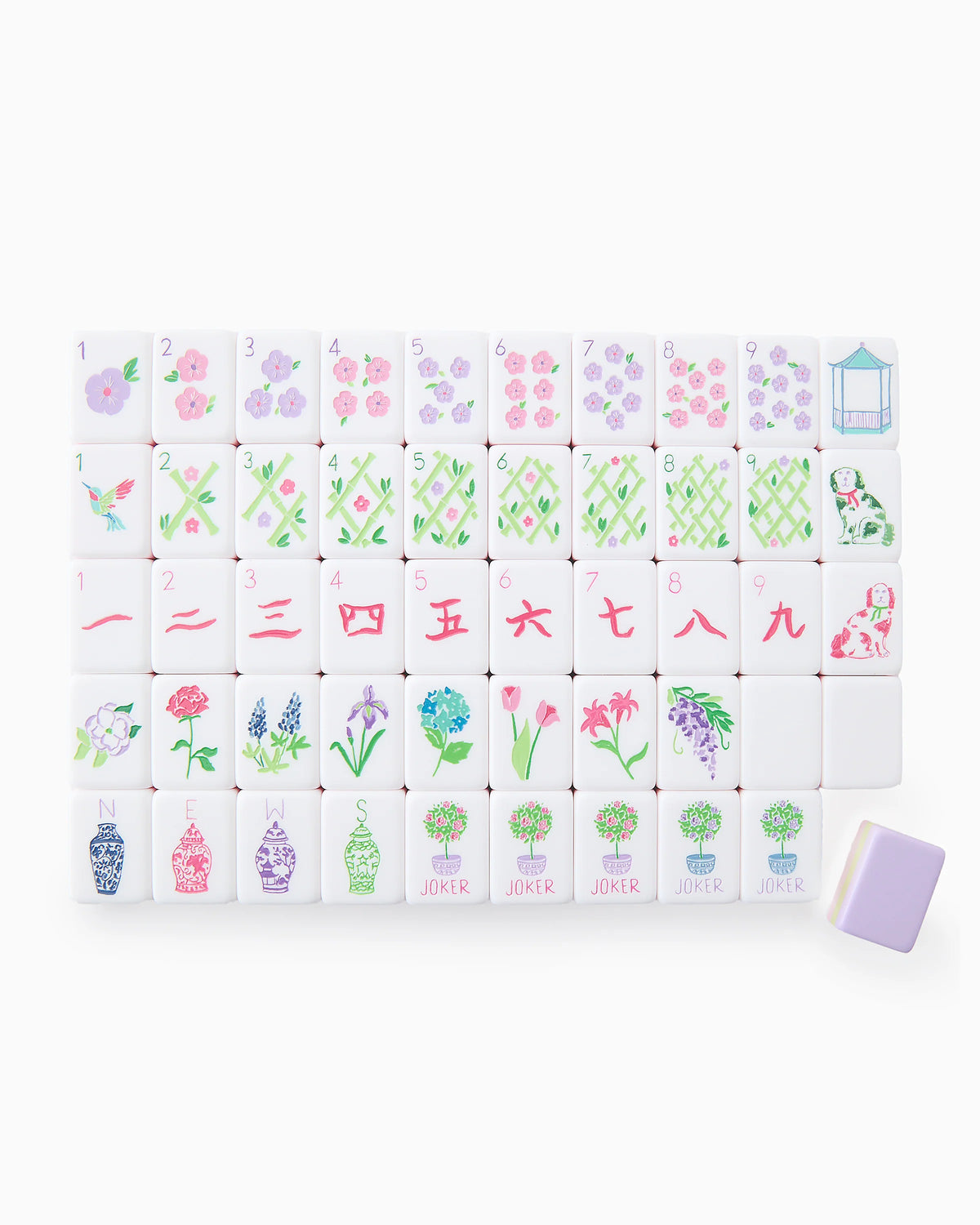 Taylor Mahjong Tiles - The Preppy Bunny