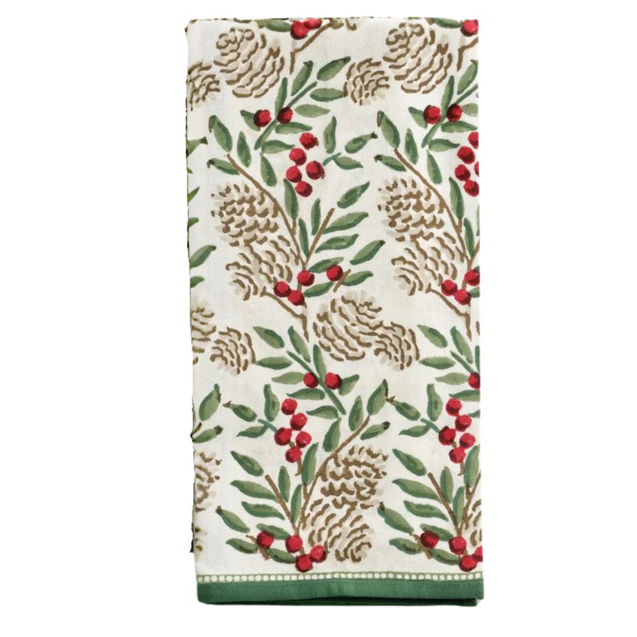 Christmas Garland Tea Towel