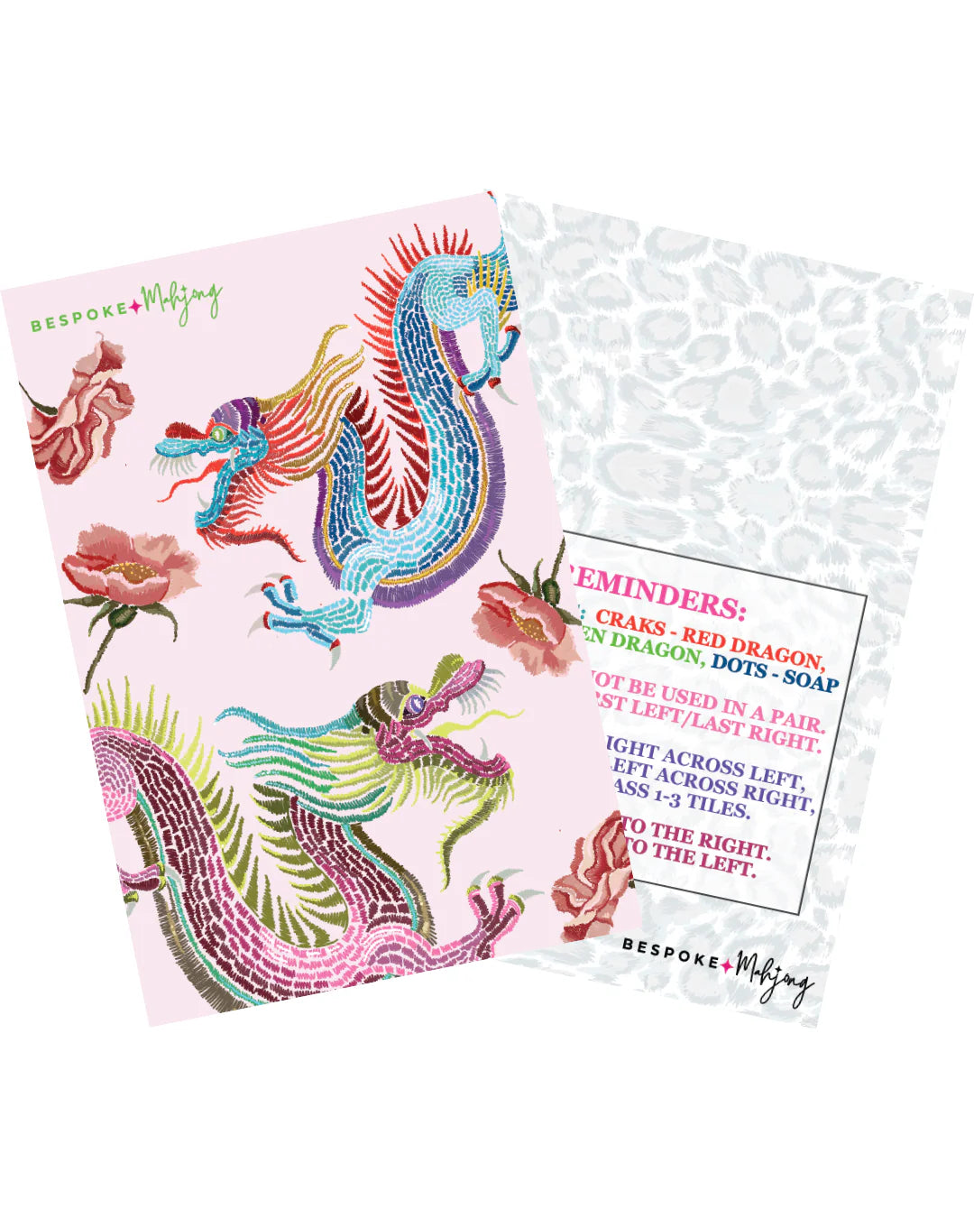 Year of the Dragon - Tile Shufflers in Petal Pink - The Preppy Bunny
