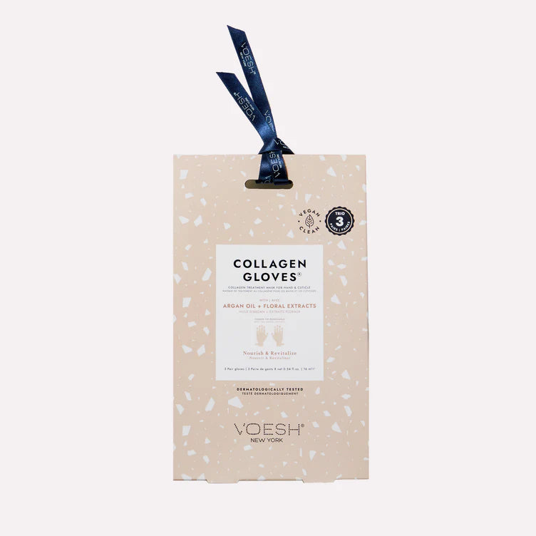 Collagen Gloves Trio - Argan Oil & Floral Extract - The Preppy Bunny