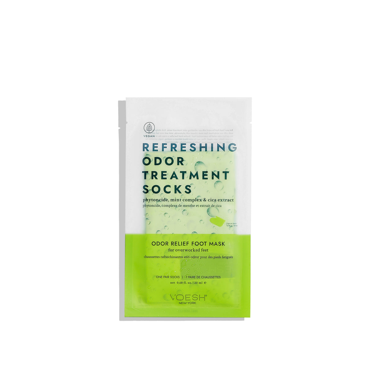 Refreshing Odor Treatment Socks - Odor Relief Foot Mask