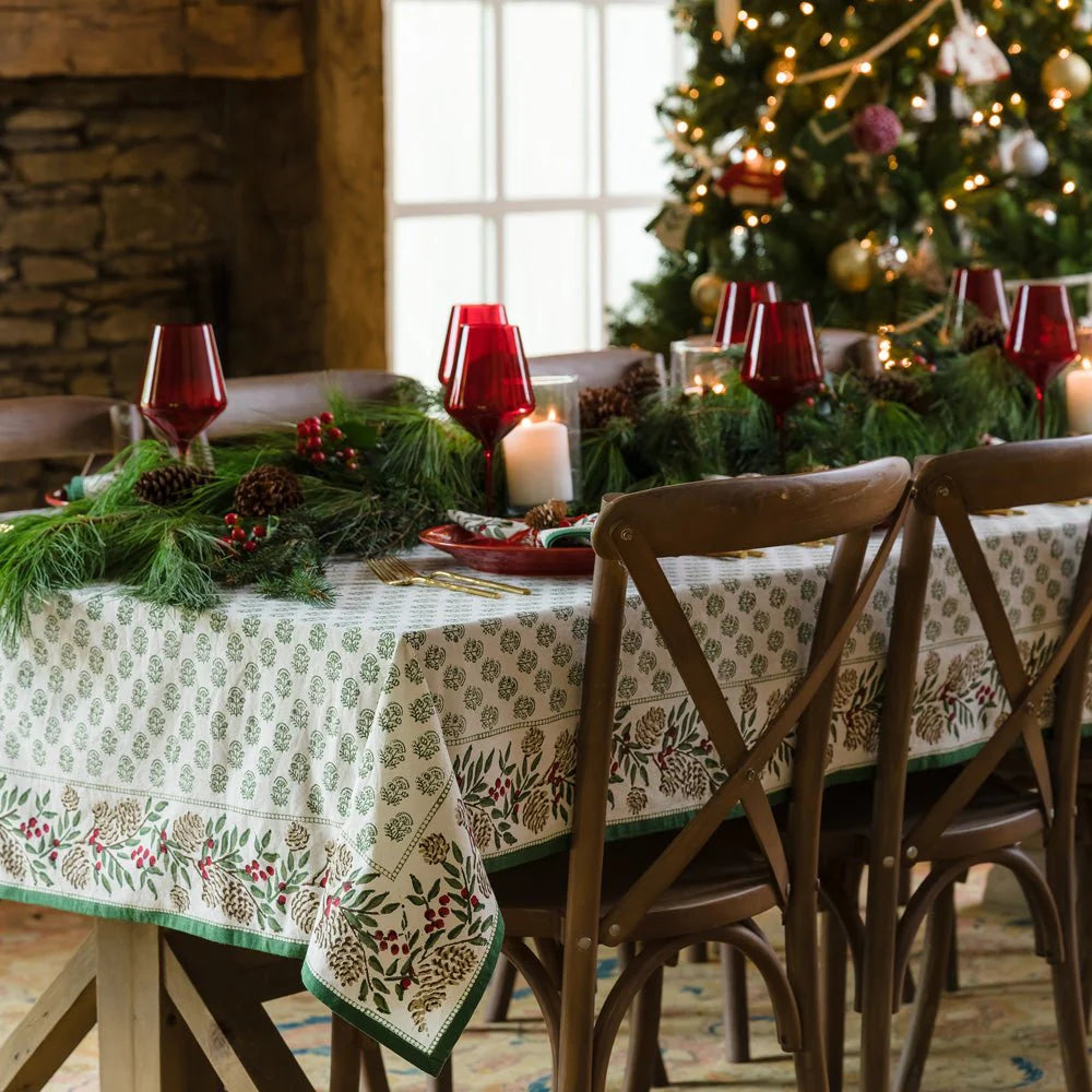 Christmas Garland Tablecloth