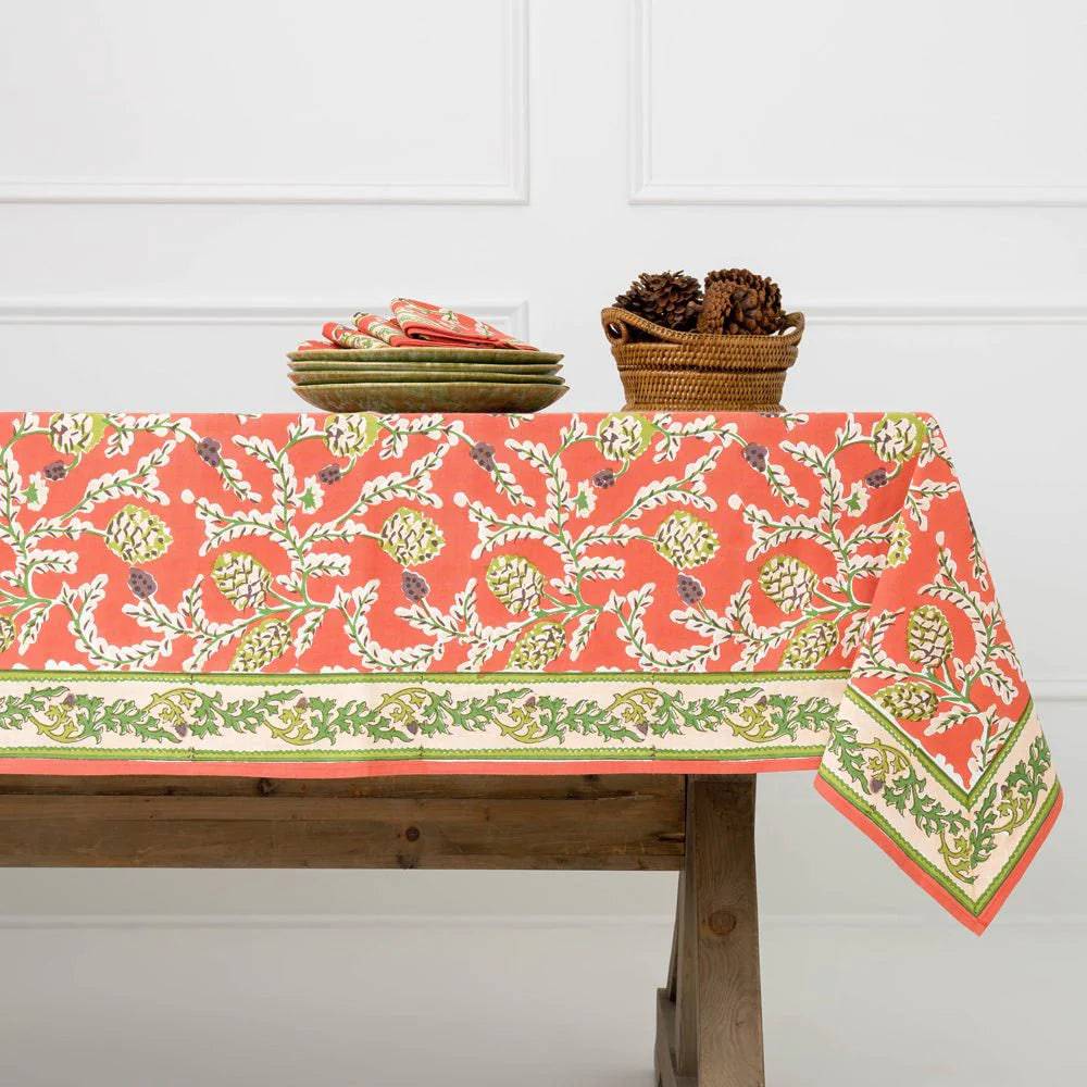 Harvest Pinecone Tablecloth - The Preppy Bunny