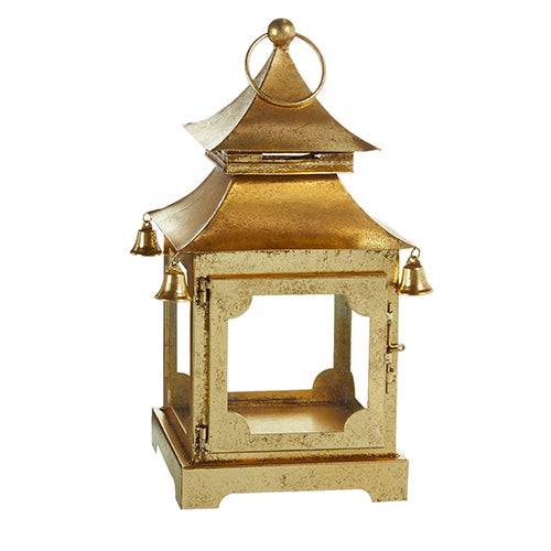 Gold Pagoda Lantern - The Preppy Bunny